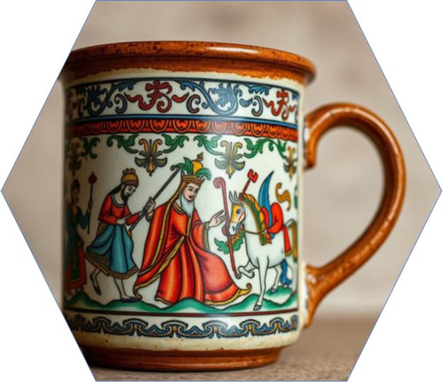 Thermal Mug with Shahnameh Design